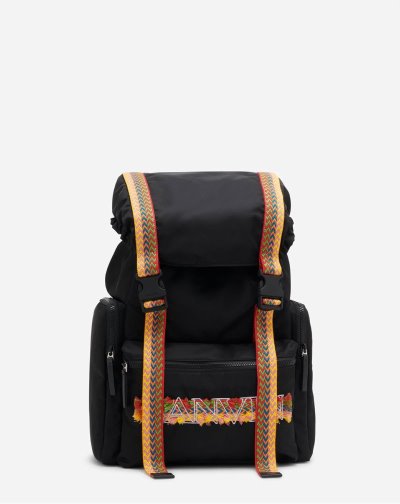 Batohy Lanvin Curb Backpack Panske Čierne | SK39953