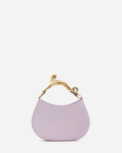 Hobo Taška Lanvin Hobo Cat Bag Sm In Lamb Kozene Damske Svetlo Nachový | SK02343