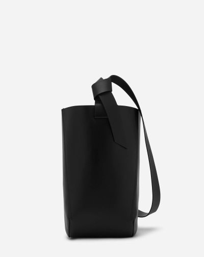Hobo Taška Lanvin Kozene Mm Hobo Tie Bag Panske Čierne | SK21047