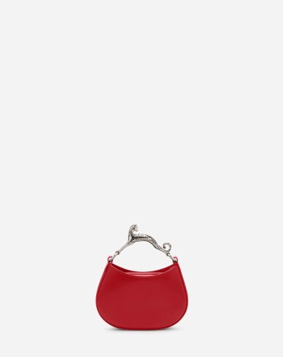 Hobo Taška Lanvin Kozene Nano Hobo Cat Bag Damske Čierne | SK49545