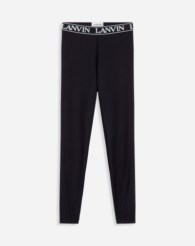 Leggings Lanvin Leggings Damske Čierne | SK03986