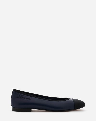Lodicky Lanvin Klasické Kozene Ballet Pumps Damske Námornícka Modrá Modre | SK43236