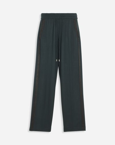 Nohavice Lanvin Jersey Sweatpants Panske Tmavo Zelene | SK42226