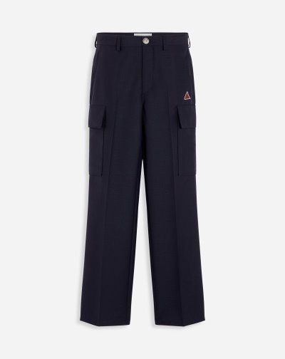 Nohavice Lanvin Rovno Cargo Pants Panske Modre | SK29947