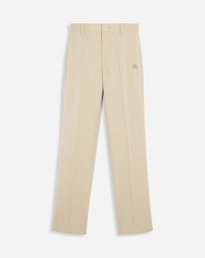 Nohavice Lanvin Rovno Pants Panske Svetlo Béžové | SK98870