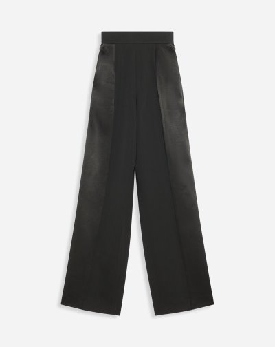 Nohavice Lanvin Siroke Topanky-leg Pants Damske Čierne | SK32672