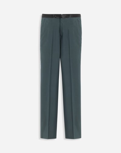 Nohavice Lanvin Suit Pants Panske Tmavo Zelene | SK67666