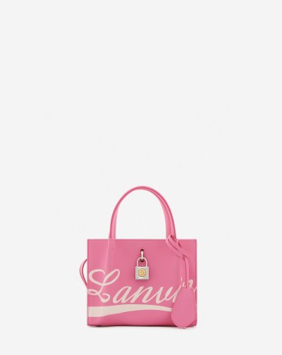 Tasky Lanvin Bogey Nano Kozene Day Bag Damske Ruzove | SK65599