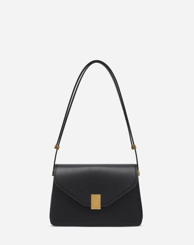 Tasky Lanvin Concerto Pm Kozene Bag Damske Čierne | SK45398
