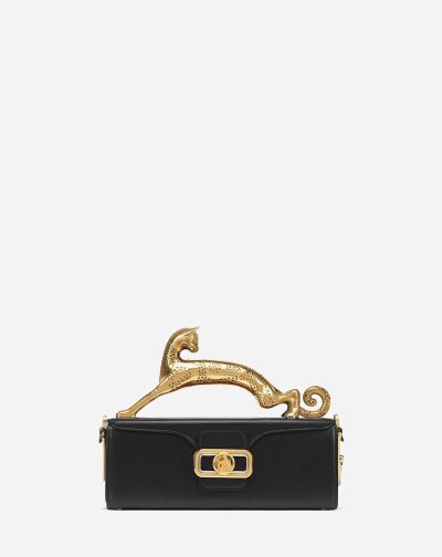 Tasky Lanvin Pencil Cat Bag In Box Calf Damske Čierne | SK55970