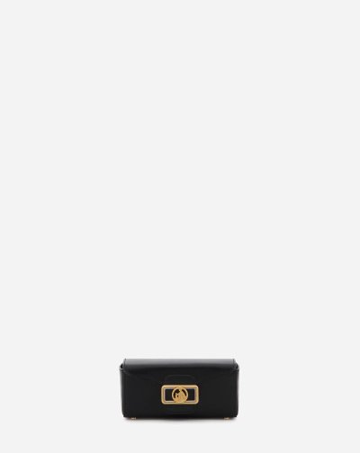 Tasky Lanvin Shiny Kozene Micro Pencil Bag Damske Čierne | SK16000