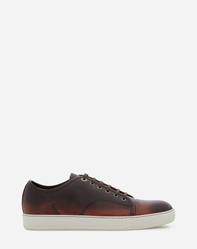 Tenisky Lanvin Abrasivato Dbb1 Sneakers Panske Hnede | SK43043