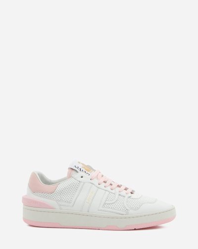 Tenisky Lanvin Calfskin Clay Sneakers Damske Biele | SK17211