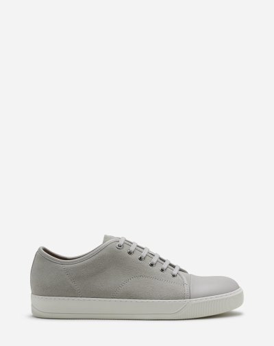 Tenisky Lanvin Dbb1 Kozene And Semisove Sneakers Panske Siva | SK71585