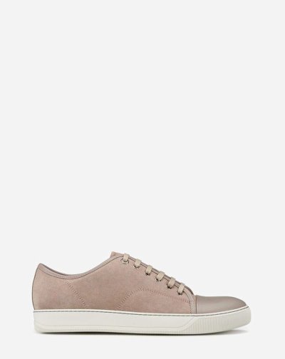 Tenisky Lanvin Dbb1 Semisove And Kozene Sneakers Panske Čierne | SK64852