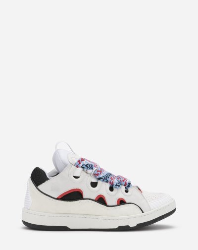 Tenisky Lanvin Kozene Curb Sneaker Damske Modre | SK48609