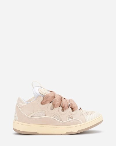 Tenisky Lanvin Kozene Curb Sneakers Damske Béžové | SK05526