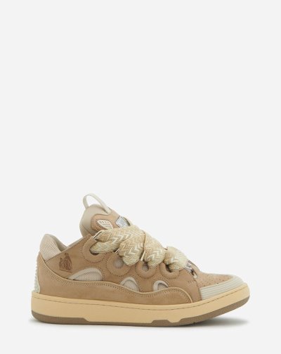 Tenisky Lanvin Kozene Curb Sneakers Damske Modre | SK21559