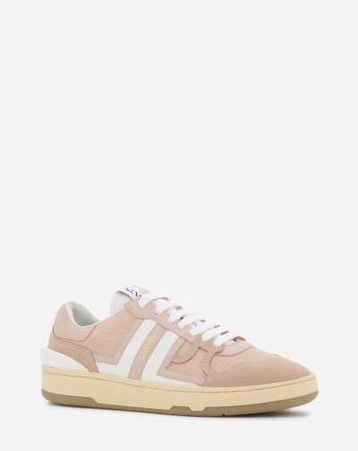 Tenisky Lanvin Mesh Clay Sneakers Damske Ruzove Biele | SK31281