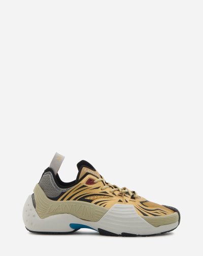 Tenisky Lanvin Mesh Flash-x Sneakers Panske Biele | SK50359