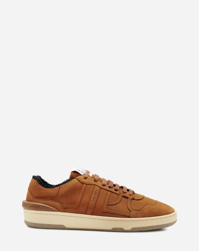 Tenisky Lanvin Nubuck Clay Sneakers Panske Čierne | SK74112