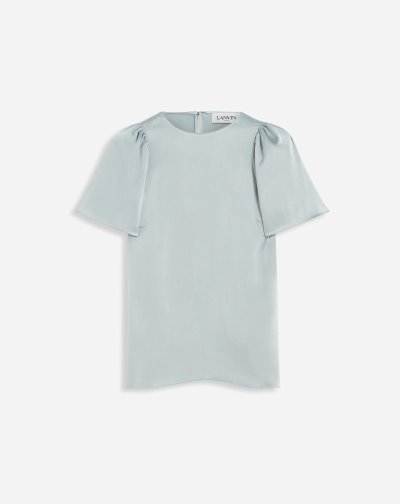 Topy Lanvin Round Neck Top Damske Siva | SK44130