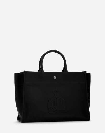 Tote Bag Lanvin In&Out Tote Bag Mm Panske Čierne | SK11102