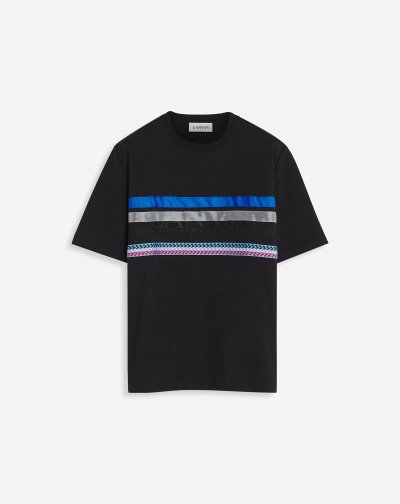 Tricko Lanvin Klasické Curb T Shirts Panske Čierne | SK78979