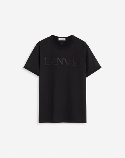 Tricko Lanvin Paris T Shirts Damske Čierne | SK81770