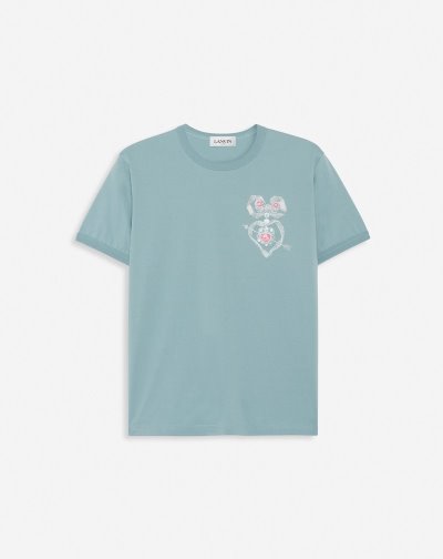 Tricko Lanvin Trompe L'Oeil Printed T Shirts Damske Siva | SK96355